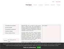 Tablet Screenshot of instalsib.ro